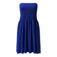 thumbnail image 5 of Summer Dresses For Women 2023 Casual Midi Off Shoulder Strapless Sleeveless Tube Top Soild Coverup Flowy Midi Maxi Dress&nbsp;For Women, 5 of 7