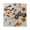 Gold, variant on Square Wall Clock Silent Non-Ticking Battery Operated Retro 7.78" Clock for Bedroom Living Room Decor Cute Halloween-themed Lollipops
