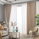 thumbnail image 3 of The New Simple Curtains for Living Dining Room Bedroom and Modern Beige Bronzing Flannel Thickened Shading Velvet Light Luxury, 3 of 5