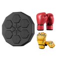 thumbnail image 3 of Máquina de boxeo Máquina de boxeo con música ligera RGB Equipo de boxeo con objetivo de pared para adultos con 2 pares de guantes para practicar karat Garra de tigre amarillo, 3 of 8