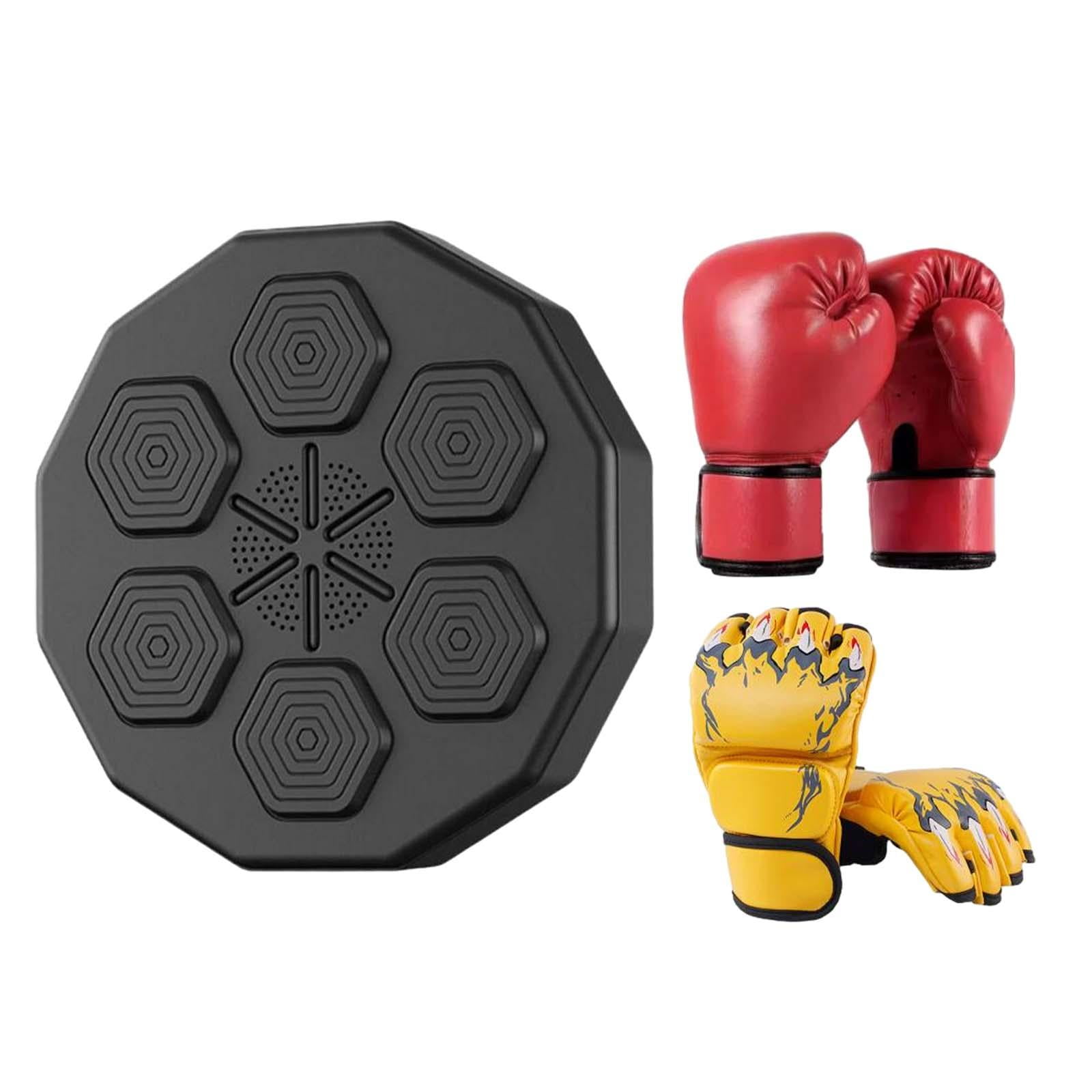 Machine De Boxe Musicale Bluetooth - 9 Vitesses, Compteur De Coups, Capteur Lumineux Pour Fitness