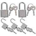 thumbnail image 4 of SHISUYAN 5 Sets of Treasure Box Lock with Key Plastic Lock Kids Toy Box Padlock Treasure Chest Lock Accessory, 4 of 9