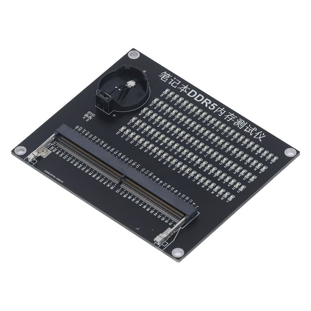 Motherboard Tester Card, Less Interference Easy To Operate Compatibility Reliable Laptop Memory Test Card Compact Size With LED Light For Computer Repair DDR3,DDR4,DDR5