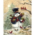 thumbnail image 2 of Cuadros Decorativos Cuadro codificado DIY pintura al óleo por números muñeco de nieve de Navidad dibujo pintado a mano Ndcxsfigh Nuevos Originales, 2 of 8