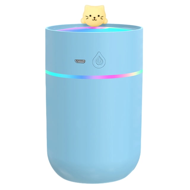 Birdeem Portable Desk Humidifier, Cool Mist Humidifier, Humidifier for Home Bedroom Office, Plants, Colorful Night Function