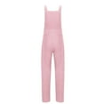 thumbnail image 5 of SDNall jumpsuits for women Fashion Summer Solid Pocket Casual Sleeveless Suspender Jumpsuit rompers, 5 of 9