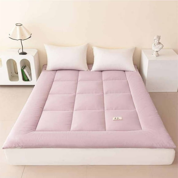 EARKITY Bed Mattress, Futon Mattress, Memory Foam Mattress, Extra Thick Folding Sleeping Pad, Breathable Floor Lounger Guest Bed for Camping Couch