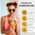 thumbnail image 3 of Pajitas de plástico flexibles, colores surtidos a rayas para un uso versátil en bebidas, incluidos cócteles y bebidas calientes, material muy duradero y de calidad alimentaria, perfecto para fiestas, 3 of 6