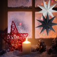 thumbnail image 5 of Beautful stars Won't rip Very sturdy Christmas decorations Christmas handicraft Halloween decoration Paper stars, 5 of 7