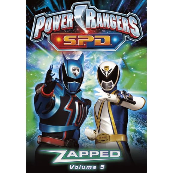 Power Rangers S.P.D. - Zapped: Vol. 5 (DVD, Full Screen) NEW