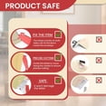 thumbnail image 3 of Cuchilla de seguridad de acero inoxidable para cortar cajas Scimaker, 12 unidades, 3 of 9
