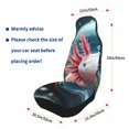 thumbnail image 4 of Sikiie Bubbles Axolotl Fantasy Car Seat Protector 2 Pack Car Seat Cushion Mat, Car Seat Covers for SUV, Truck, Van, 4 of 7
