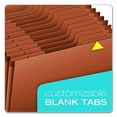 thumbnail image 5 of R217DHD Heavy-Duty Expanding Open Top File, 31 Pockets, 1/3 Tab, Letter, Brown, 5 of 6