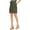 Green - olive, variant on INC Womens Tie Waist Casual Skirt