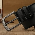 thumbnail image 5 of YooGuoGuo Men's Leather Dress Belt for Jeans Classic-Buckle Adjustable Size 38.5"-44.8", 5 of 5