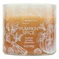 thumbnail image 2 of Mainstays Pumpkin Spice Scented Candle, 3-Wick Ombre Wrapped, 14 oz, 2 of 6