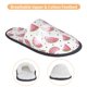 thumbnail image 3 of Balery Watermelon Pantuflas de Casa de Felpa Silenciosas con Diseño Estampado, Zapatillas Cómodas Antideslizantes de Algodón para Interior-Medium, 3 of 8