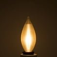 thumbnail image 5 of Bulbrite Pack of (25) 25 Watt Dimmable Amber C11 Spunlite Incandescent Light Bulbs with Candelabra (E12) Base, 5 of 6