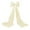 A, variant on Wedding Bows with Long Tails Wedding Aisle Decorations Bows Satin Ribbon Background Decor for Bridal Shower Reception Ceremony 6.5 ft