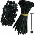 thumbnail image 1 of HUGFEGWE Nylon Universal Cable Tie Buckle, Heavy Duty Self-Locking Zip Ties Holder with Pin & Button Design, Multipurpose Plastic Cable Ties Tool for Car Repair, UV Resistant Zipties for AZ824-26748, 1 of 7