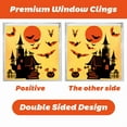 thumbnail image 4 of Halloween Window Stickers, 9 Sheets Window Clings Decals, Cute Witch Tree Zombie Ghost Patterns PVC Window Stickers for Treat or Trick Party Favors Decal Supplies Decor Accessories, 4 of 5