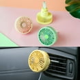 thumbnail image 6 of Car Air Outlet Usb Fan Creative Low Noise Cooler 3-Speed Adjustable Car Mini, 6 of 9