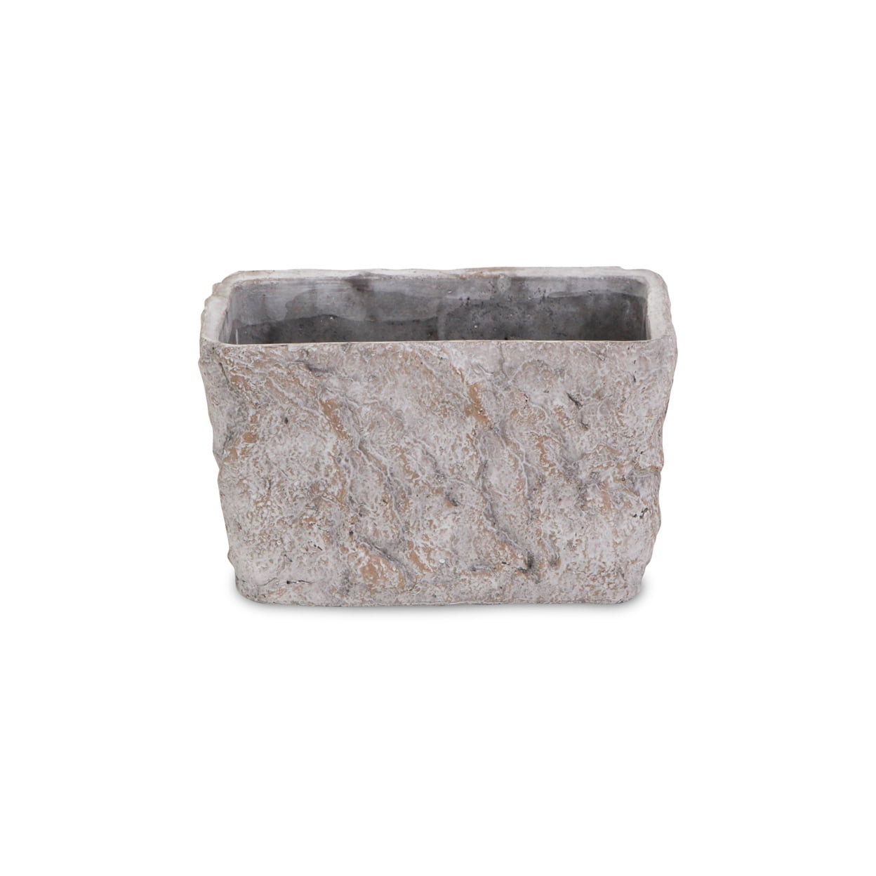 Cheungs Rectangular Outdoor Themes Cement Planter - 9" X 5" X 5.75"
