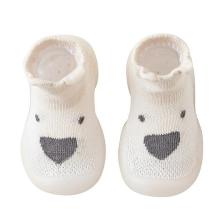 Siilsaa Shoes Baby Girl Baby Boys Girls Oxford Shoes PU Leather Soft Rubber Sole Sneakers Anti-Slip Toddler Ankle Boots Walking Shoes Beige 3-3.5 Years