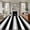 Black, variant on 6'x9' Area Rugs, Navy Blue Grey Striped Indoor Outdoor Area Rug for Living Room Bedroom, Farmhouse Stripes Minimalist Washable Bathroom Rugs Kitchen Floor Carpet Mats Home Decor Aesthetic