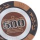 thumbnail image 3 of 500 fichas de juego de casino con diseño de corona de hojas de nominal, paquete de 10 Sunnimix Fichas De Póker, 3 of 7