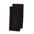 thumbnail image 6 of 4-Piece Kitchen Towels Solid Black & Stripe Terry Towel Real Living, 6 of 7