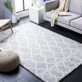 thumbnail image 2 of SAFAVIEH Vermont Yasim Ogee Area Rug, Grey/Ivory, 4' x 6', 2 of 8