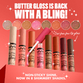 thumbnail image 5 of NYX Professional Makeup Butter Butter Gloss Bling Non Sticky Lip Gloss, Bring The Bling, 0.27 fl oz, 5 of 10