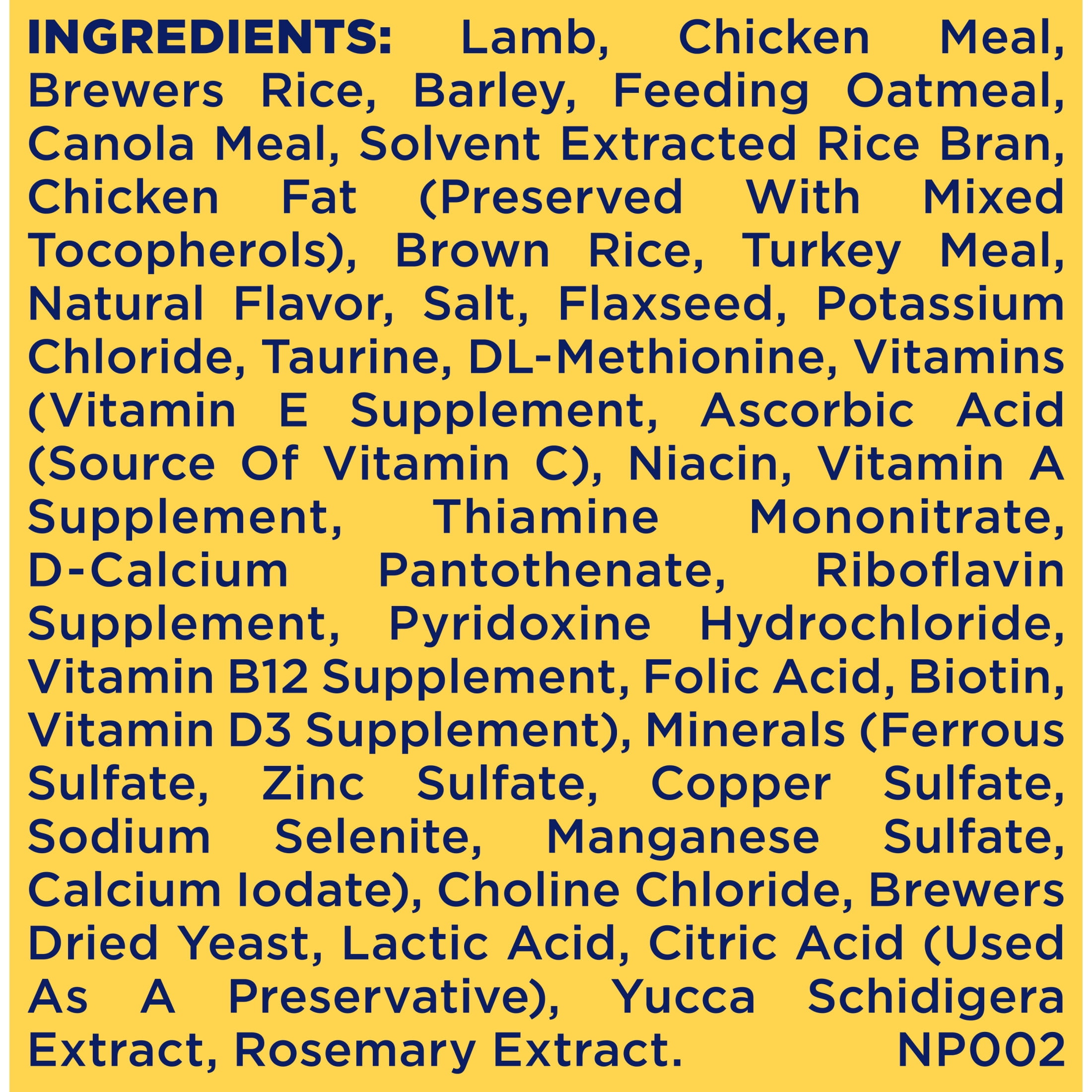 Nature's Recipe Lamb, Barley & Brown Rice Adult Dry Dog Food, 4 lb. Bag