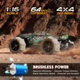 thumbnail image 2 of Camión RC HAIBOXING 16890SA escala 1/16 4WD sin escobillas 40 km/h, 2 of 6