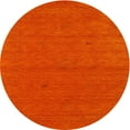 thumbnail image 1 of Ahgly Company Machine Washable Indoor Round Contemporary Red Area Rugs, 7' Round, 1 of 7