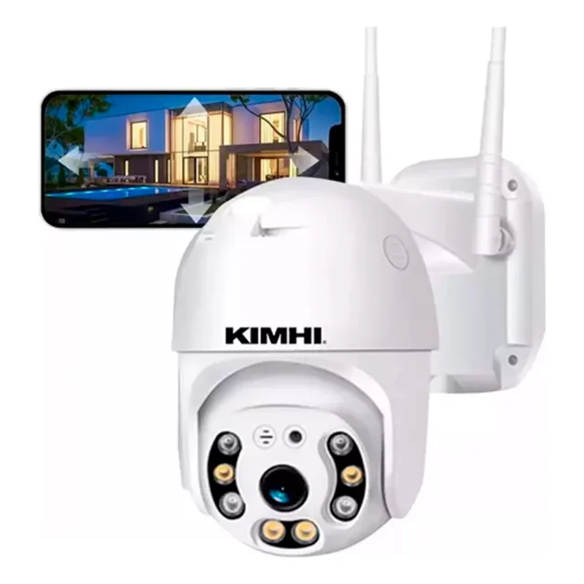 Cámara De Seguridad Espia Wifi Para Exterior E Interior Con Alarma Y Visión Nocturna 1080p