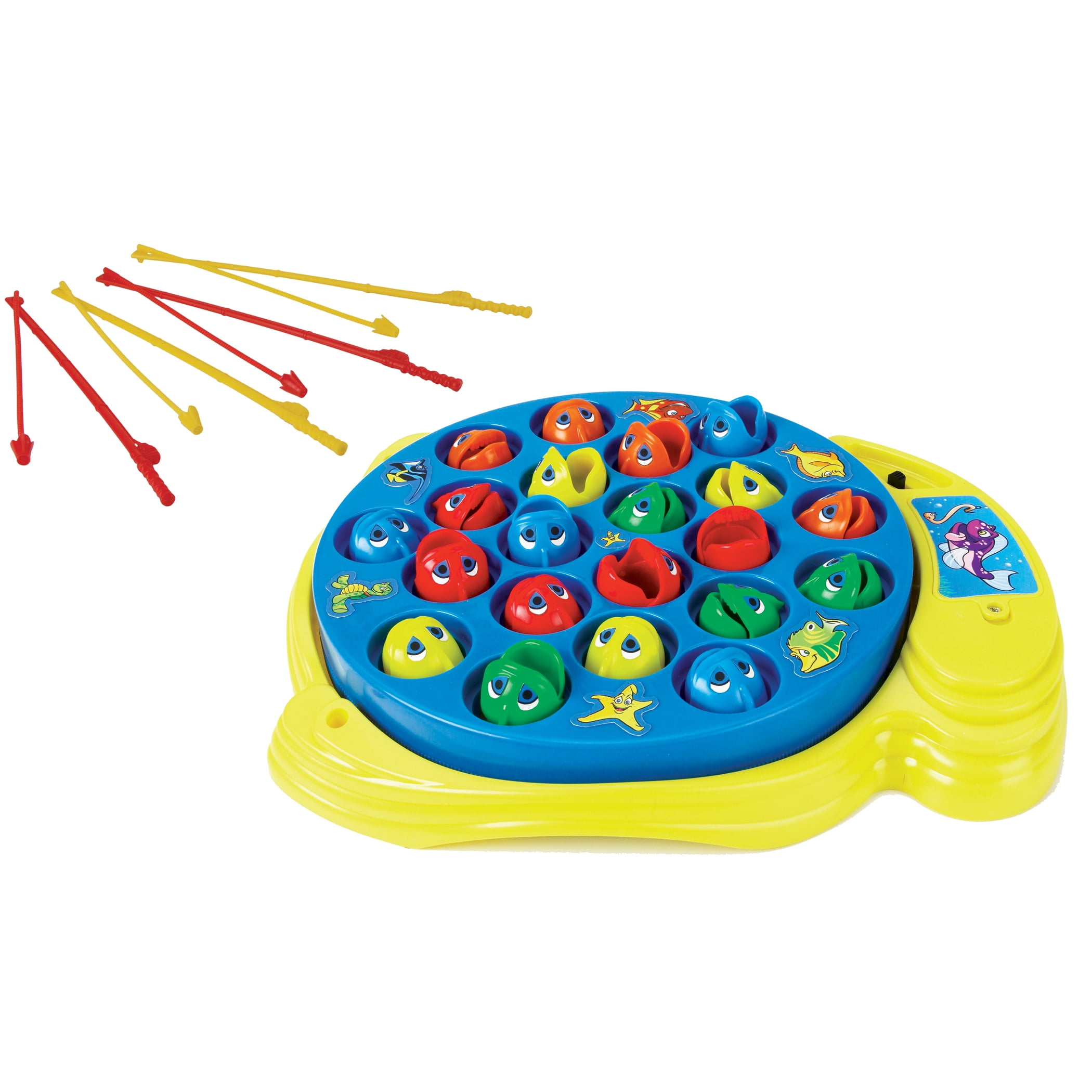 Pressman Let’s Go Fishin’ 123 in The Sea! - Practice Counting, Shapes, and  Colors Game - Ages 4 and Up, 1-4 Players