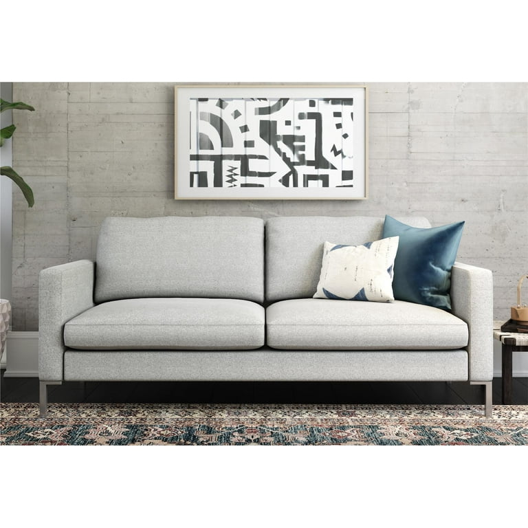 DHP Lexington Modern Sofa & Couch, Living Room Furniture, Gray Linen