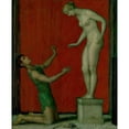 thumbnail image 2 of Franz von Stuck 15x18 Black Ornate Wood Framed Double Matted Museum Art Print Titled - Pygmalion (1926), 2 of 5
