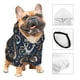 thumbnail image 3 of Fotbe Nautical Sudadera con Estampado para Perros Pequeños – Suéter con Capucha para Mascotas, Tela Suave de Forro Polar con Bolsillo-X-Large, 3 of 7