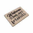 thumbnail image 2 of Door Mat Funny Welcome Doormat Door Mat Indoor Entrance Talk, Carpet, Floor mats for Home Indoor Funny Kitchen Rugs Patio, 24X16 Inches 30X18 Inches, 2 of 5