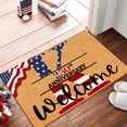 thumbnail image 2 of America 250 Years Welcome Doormat USA 250Th Anniversary Patriotic 1776-2026 Birthday Mat Non- Front Entrance Holiday Doormat For Outdoor Floor Rugs 15.7"X"23.6" K, 2 of 4