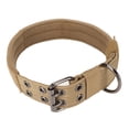 thumbnail image 2 of Collar militar para perro, ajustable, de nailon, con hebilla de metal resistente para perros medianos y grandes., 2 of 14