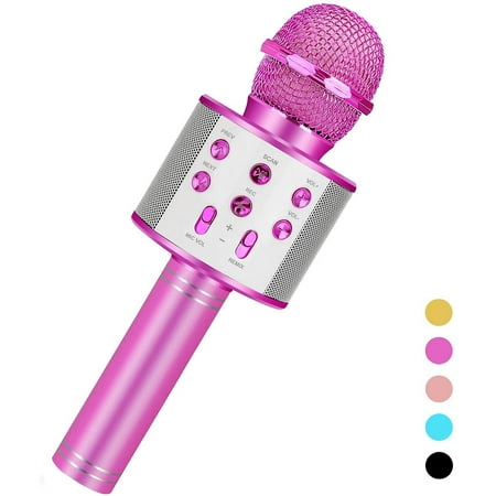 Karaoke Wireless Microphone Bluetooth Handheld Microphones For Kids ...