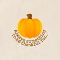 thumbnail image 2 of CafePress - Thanksgiving Pumpkin Tote Bag - Unisex Canvas Tote Bag, Beige, 1-Piece, 2 of 7