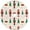 D002, variant on Merry Christmas Tree Skirt Seashells Frame Wooden Small Xmas Decorations Burlap Red Stitch Tree Skirt for 4 ft Tree 36 inch