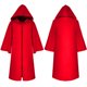 thumbnail image 1 of Unisex Halloween Hooded Cloak Costumes Party Cape Men's And Women's Halloween Costumes Grim Cloak Hooded Cloak Jacket Coat, 1 of 4