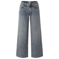 thumbnail image 7 of Mills by Millie Bobby Brown Women's Wide Leg Acid Washed Denim Jeans, Sizes XXS- XXL, 7 of 7