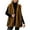 Brown, variant on Vibrex Women's Fashion Fall Winter Warm Faux Fur Vests Ladies Comfortable Open Front Cardigan Jacket Solid Color V Neck Casual Outerwear Sleeveless Vests Coat Top Cozy Soft Vests for Women
